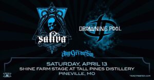 Drowning Pool @ Tall Pines Distillery MO